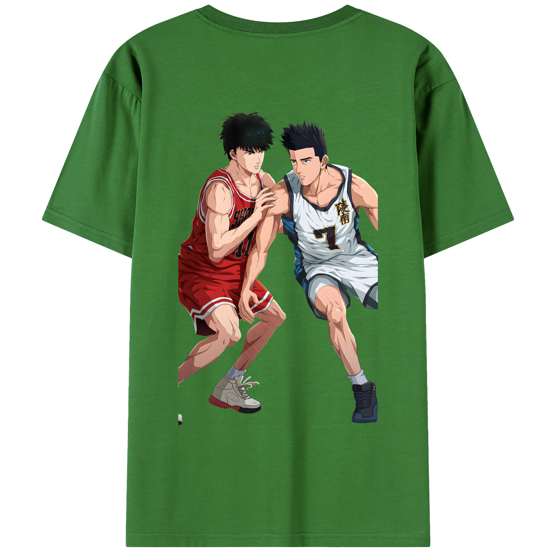 SLAM DUNK／スラムダンク レディース半袖Tシャツ(バックプリント)